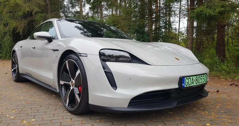 Porsche Taycan cena 469000 przebieg: 7000, rok produkcji 2022 z Pułtusk małe 466